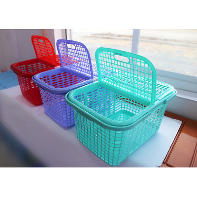 Giỏ 2 quai có nắp 3004